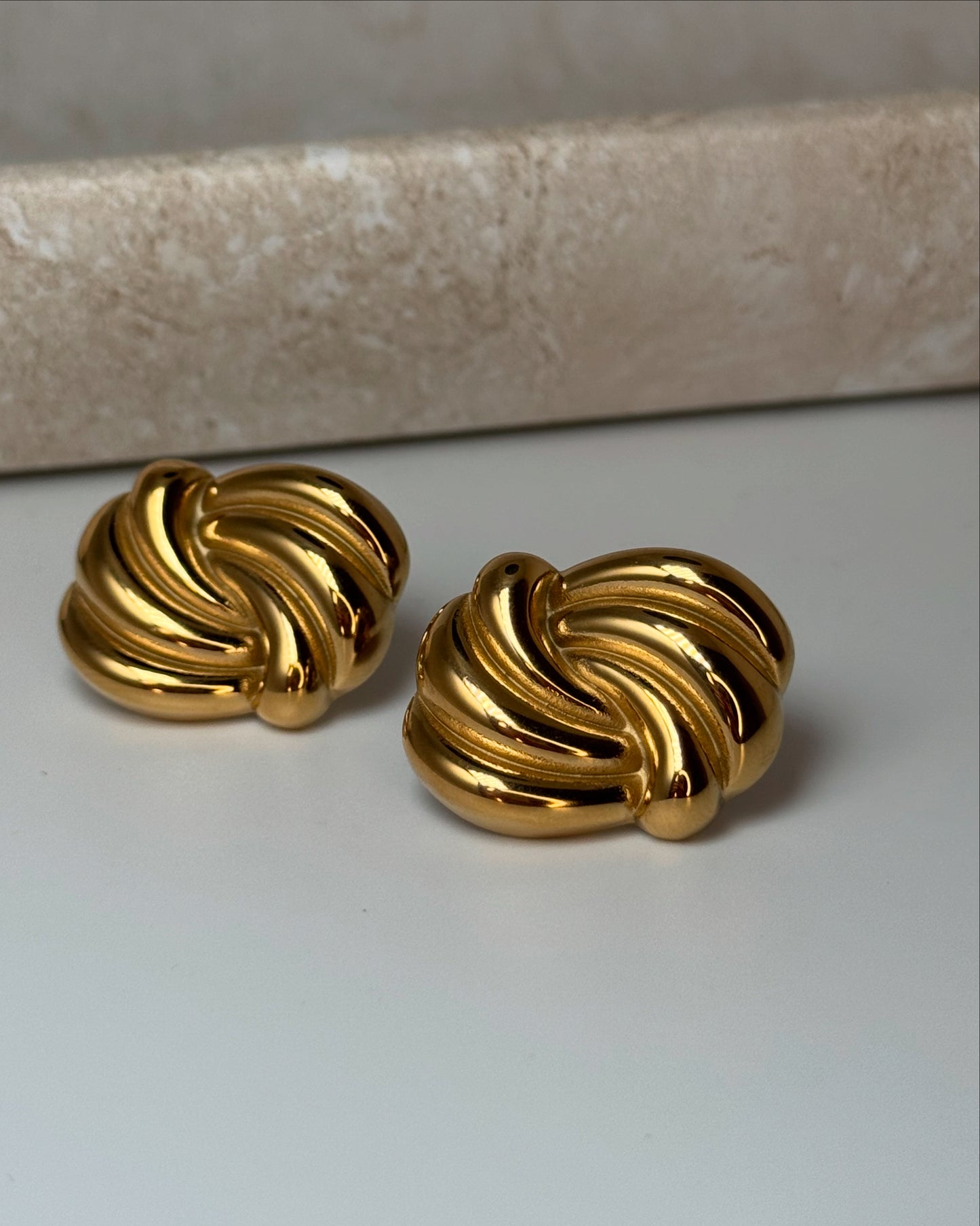 Golden Flow Earrings