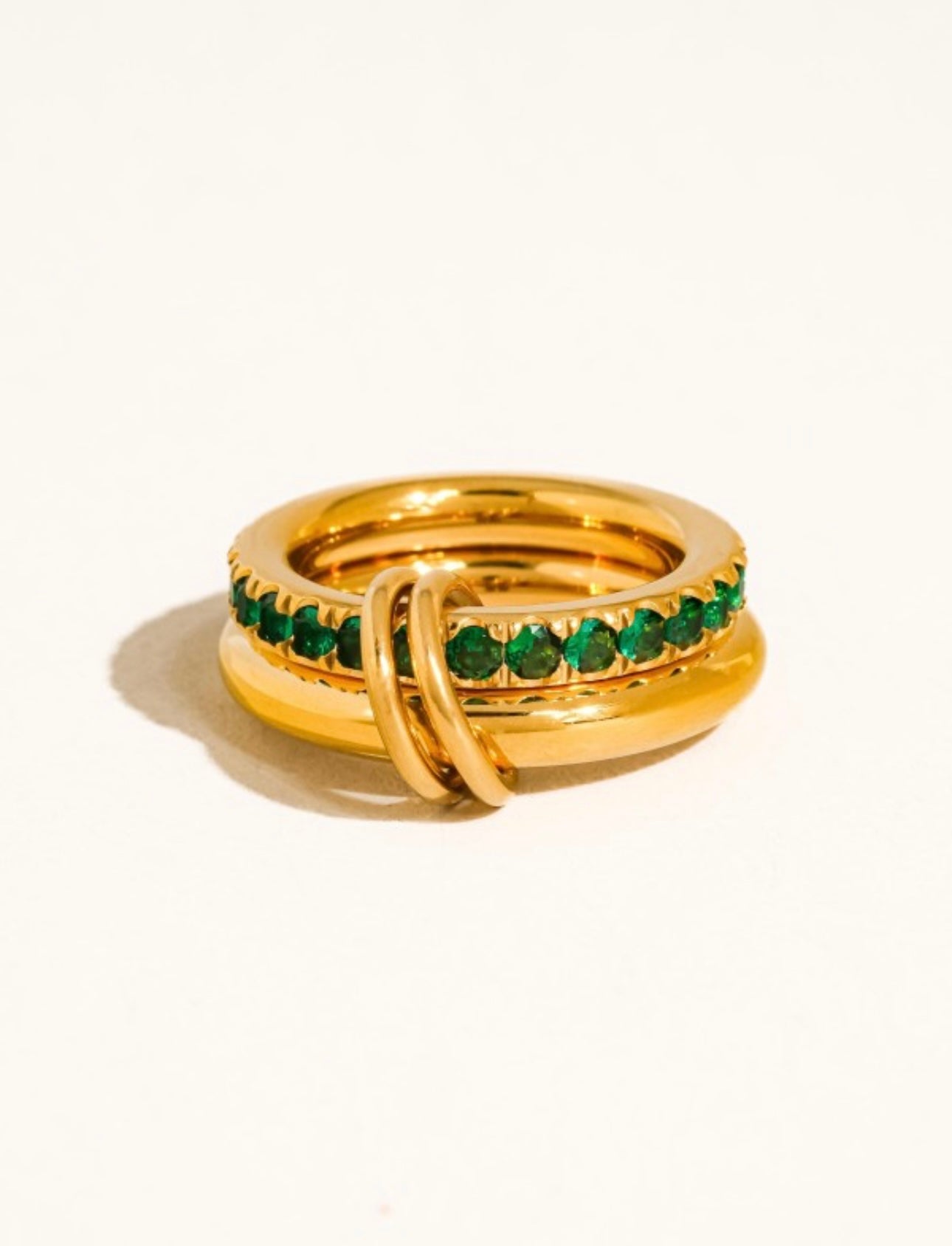 Emerald Sabrina RIng