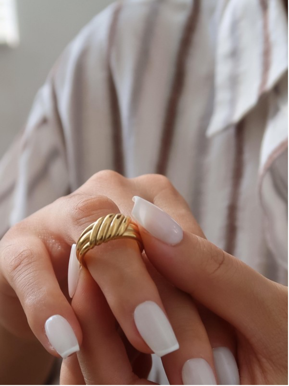 Twisted Love Ring
