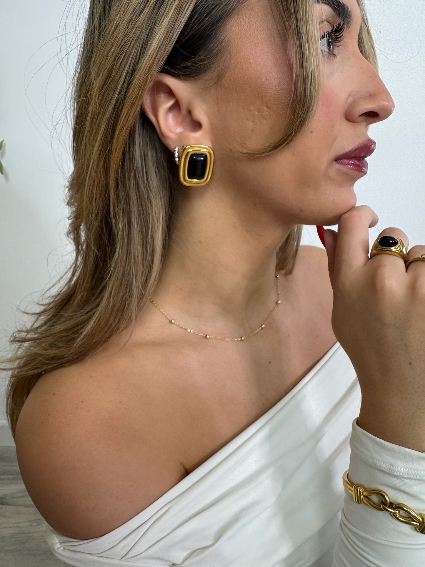 Onyx Earrings