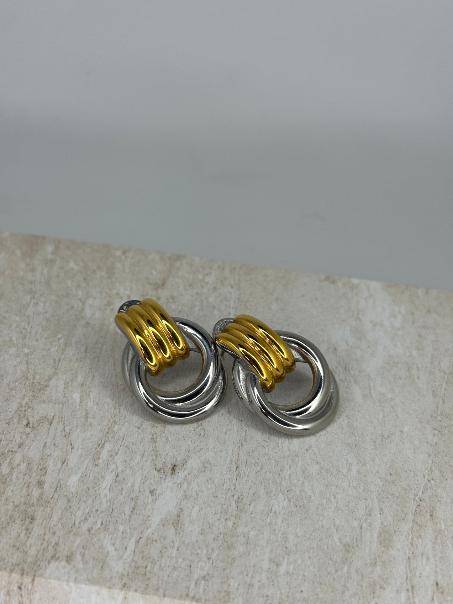Two-Toned Earrings