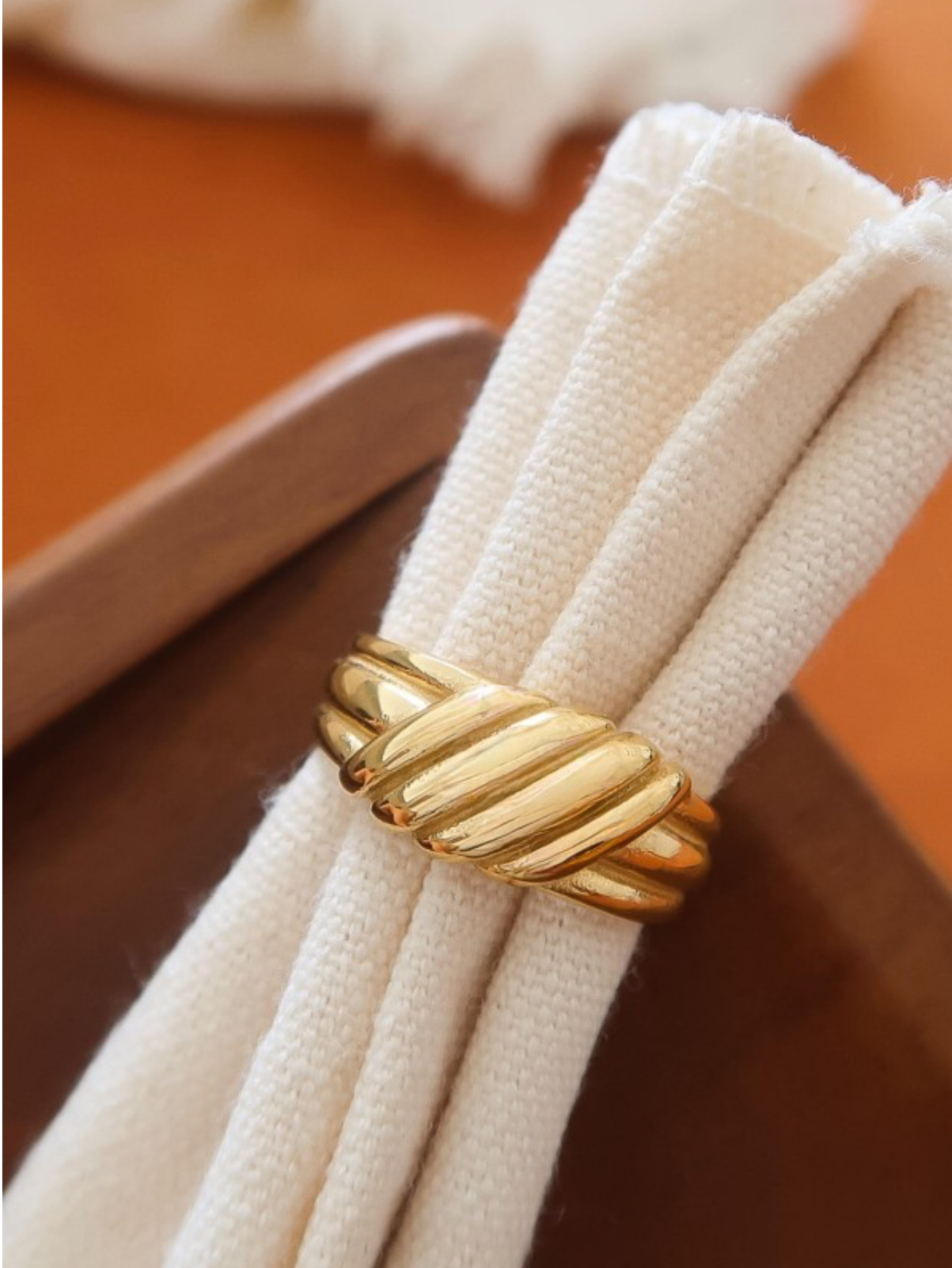 Twisted Love Ring