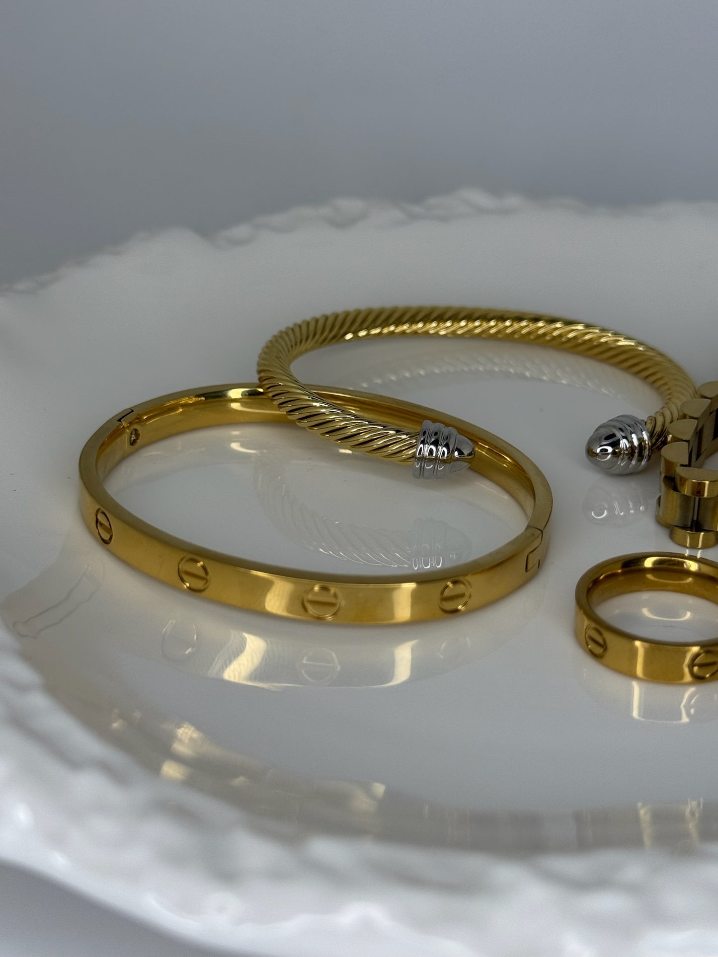 Mixing Metals Cuff