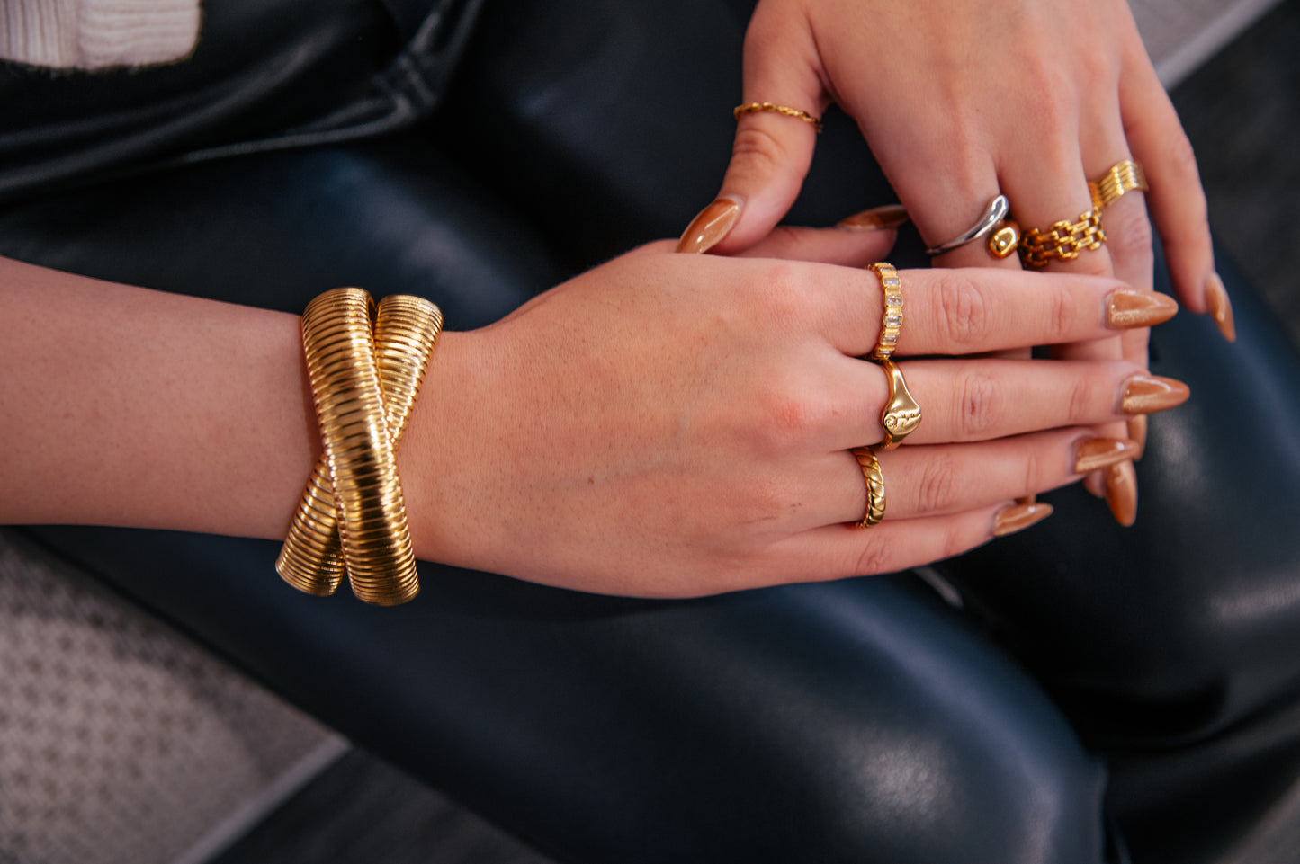 Double Bangle Set