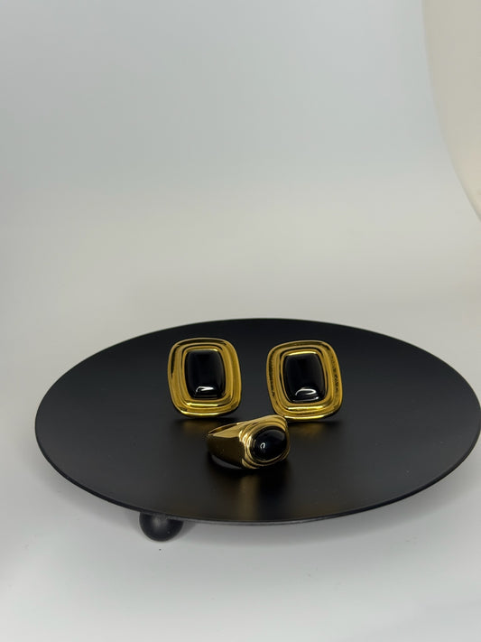 Onyx Earrings