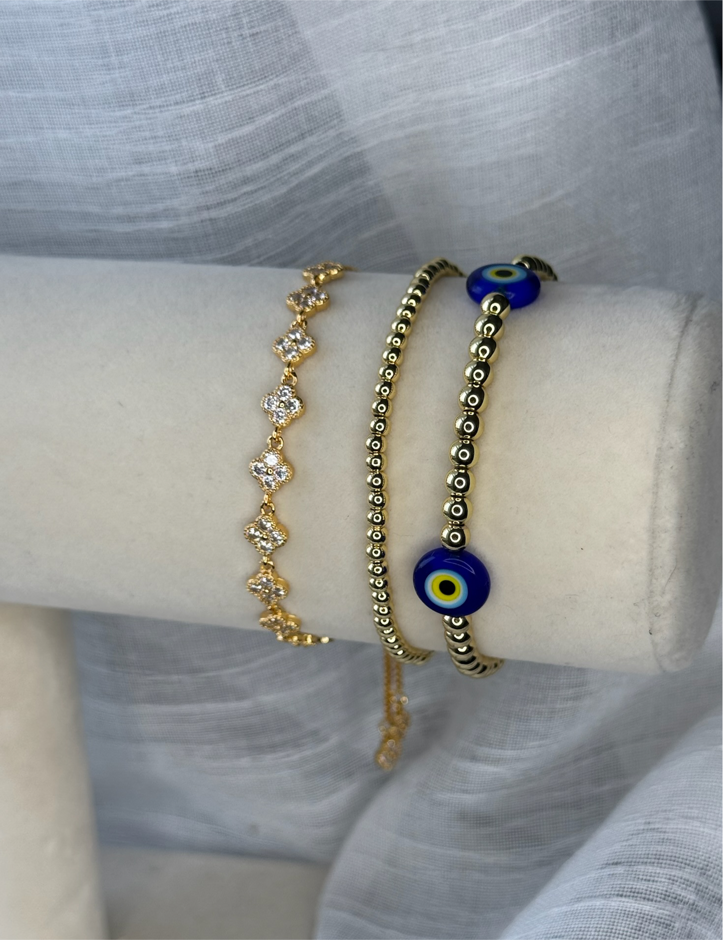 Evil Eye Beaded Bracelet