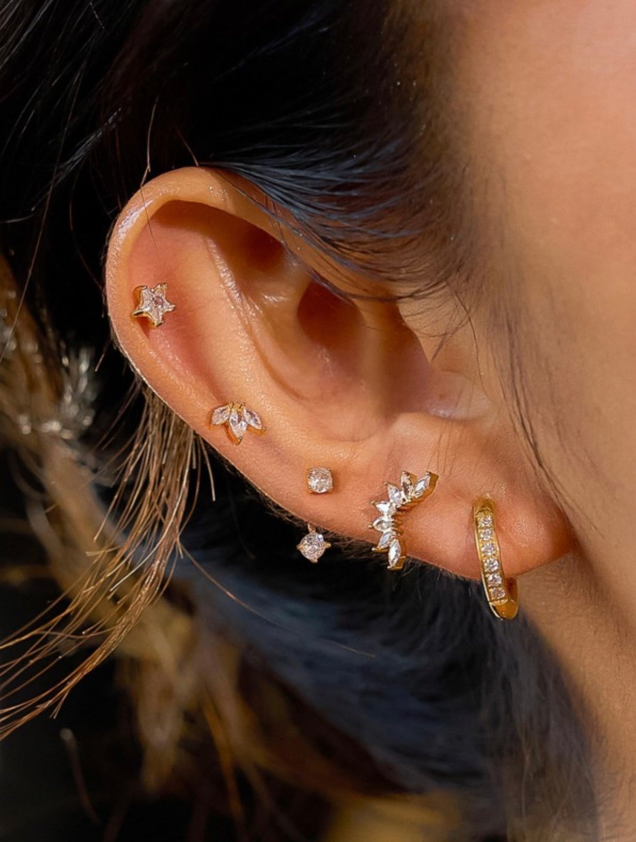 Layered Luxe Earring Set