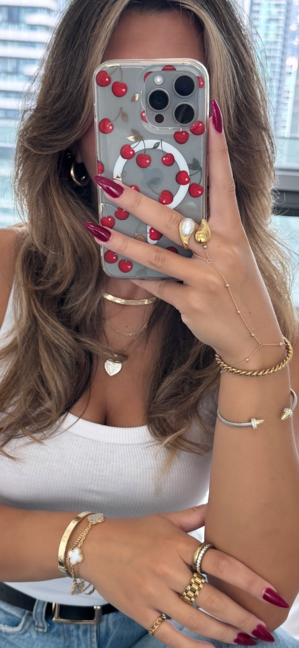 Beaded Hand Chain