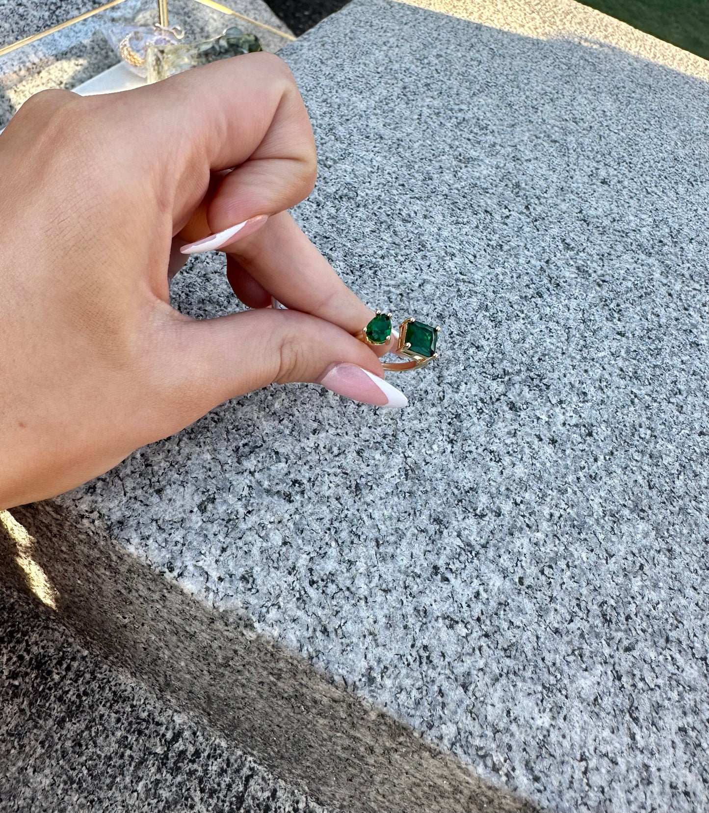 Emerald Dreams Ring