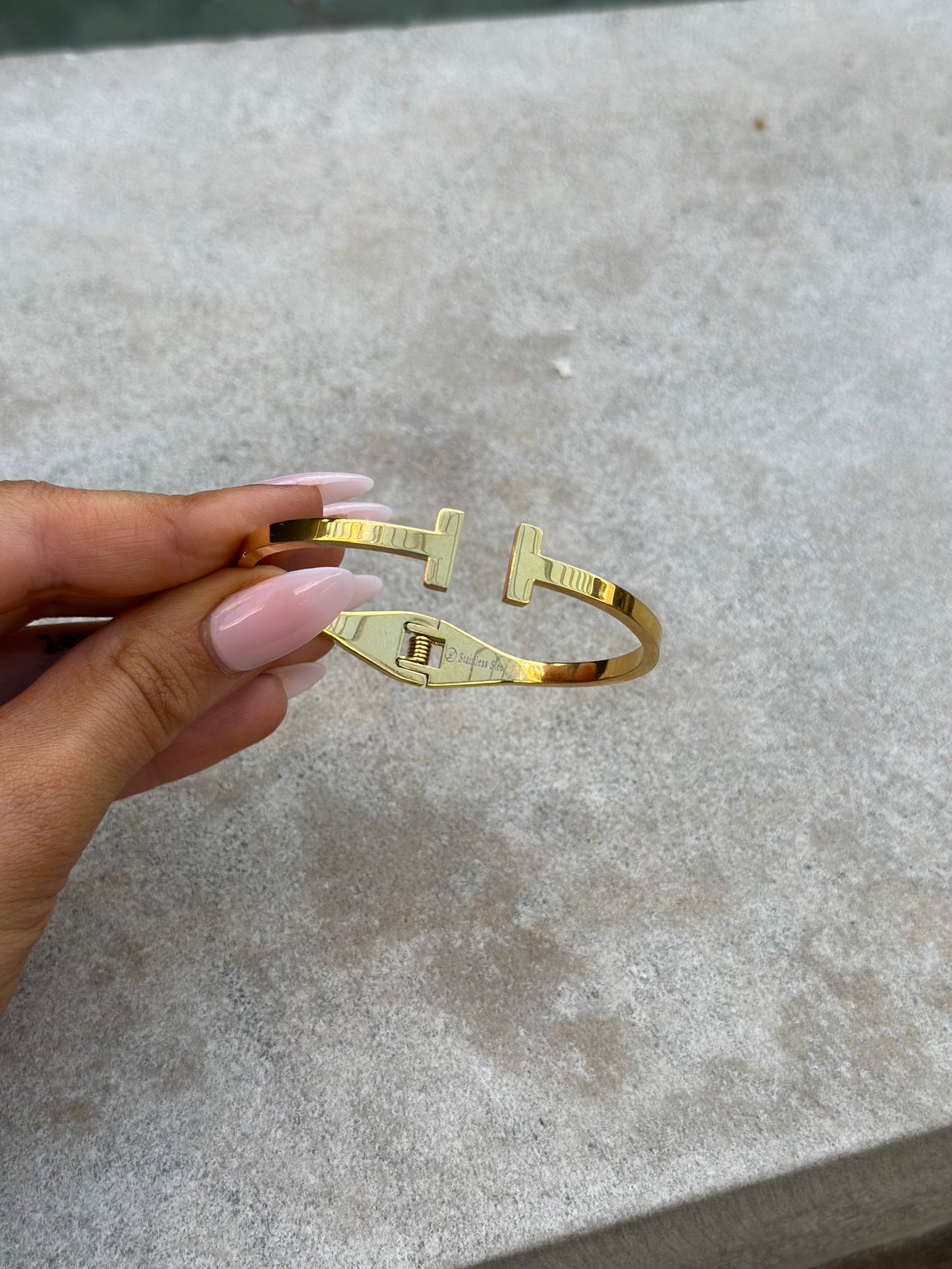 H Cuff Bracelet